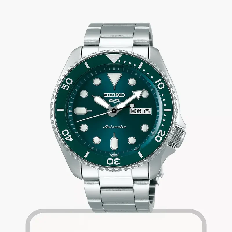 Seiko 5 Sports Green Dial Men's Watch- SRPD61K1